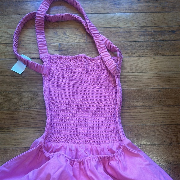 Pretty in pink Isalis backless summer dress size Medium - Picture 3 of 4